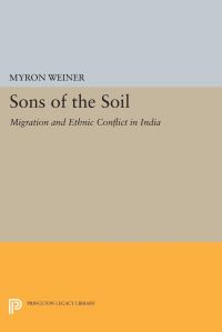 Book Cover for Sons of the Soil by Myron Weiner
