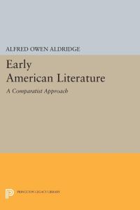 Book Cover for Early American Literature by Alfred Owen Aldridge