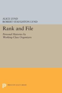 Book Cover for Rank and File by Alice Lynd, Robert Staughton Lynd