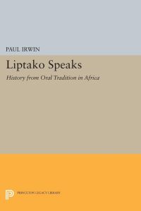 Book Cover for Liptako Speaks by Paul Irwin