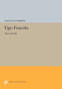 Book Cover for Ugo Foscolo by Glauco Cambon