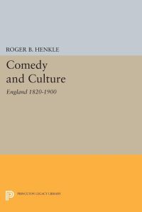 Book Cover for Comedy and Culture by Roger B Henkle