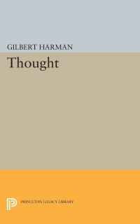 Book Cover for Thought by Gilbert H Harman
