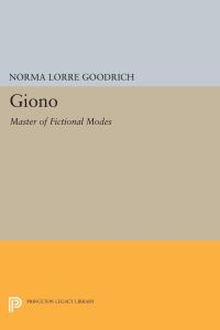 Book Cover for Giono by Norma Lorre Goodrich