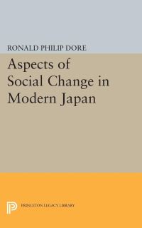 Book Cover for Aspects of Social Change in Modern Japan by Ronald Philip Dore