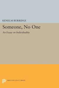 Book Cover for Someone, No One by Kenelm Burridge