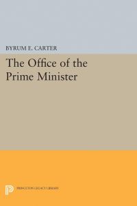 Book Cover for Office of the Prime Minister by Byrum E Carter