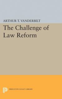 Book Cover for Challenge of Law Reform by Arthur T Vanderbilt