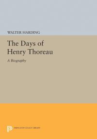 Book Cover for The Days of Henry Thoreau by Walter Harding