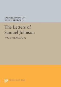 Book Cover for The Letters of Samuel Johnson, Volume IV by Samuel Johnson