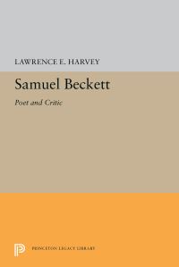 Book Cover for Samuel Beckett by Lawrence E Harvey