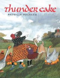 Book Cover for Thunder Cake by Patricia Polacco