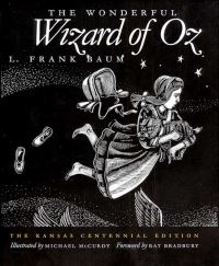 Book Cover for The Wizard of Oz Kansas Centennial Edition by LFrank Baum