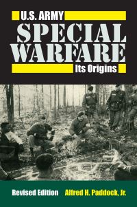 Book Cover for U.S. Army Special Warfare by Alfred H Paddock