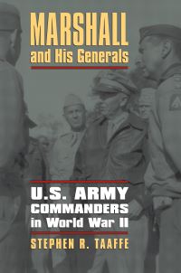 Book Cover for Marshall and His Generals by Stephen R Taaffe