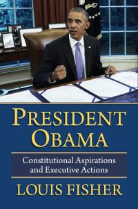 Book Cover for President Obama by Louis Fisher