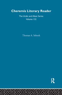 Book Cover for Cheremis Literary Reader With Glossary by Thomas Sebeok