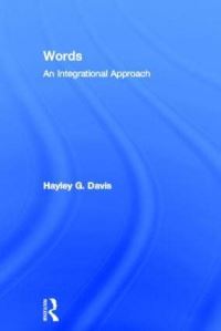 Book Cover for Words - An Integrational Approach by Hayley G Davis