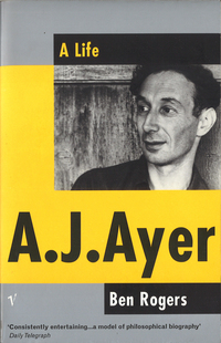 Book Cover for A.J. Ayer by Ben Rogers