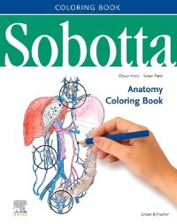 Book Cover for Sobotta Anatomy Coloring Book ENGLISCH/LATEIN by Oliver Kretz, Ketan Patel