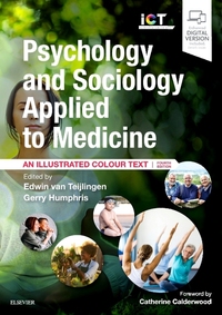 Book Cover for Psychology and Sociology Applied to Medicine by Edwin R Van Teijlingen, Gerry Humphris