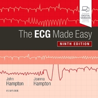 Book Cover for The ECG Made Easy by John R. Hampton, Joanna Hampton