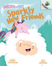 Book Cover for Unicorn and Yeti by Heather Ayris Burnell