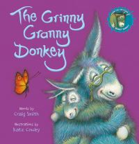 Book Cover for The Grinny Granny Donkey by Craig Smith