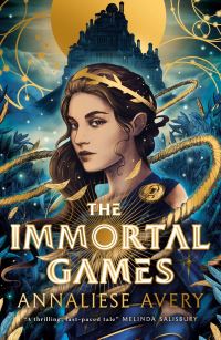 Book Cover for The Immortal Games by Annaliese Avery