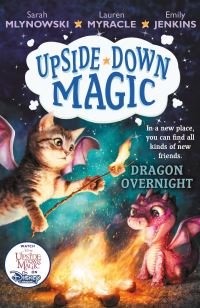 Book Cover for Dragon Overnight by Sarah Mlynowski, Lauren Myracle, Emily Jenkins