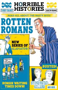 Book Cover for Rotten Romans by Terry Deary