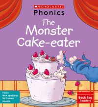 Book Cover for The Monster Cake-Eater by Ann Hill