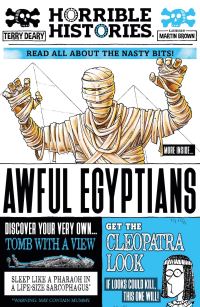 Book Cover for Awful Egyptians by Terry Deary