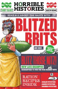 Book Cover for Blitzed Brits by Terry Deary