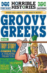 Book Cover for Groovy Greeks by Terry Deary