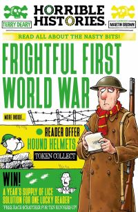 Book Cover for Frightful First World War by Terry Deary