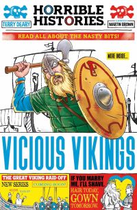 Book Cover for Vicious Vikings by Terry Deary