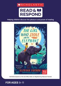Book Cover for The Girl Who Stole an Elephant by Sarah Ellen Burt, Debbie Ridgard, Nizrana Farook
