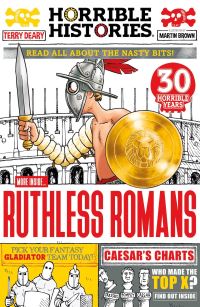 Book Cover for Ruthless Romans by Terry Deary