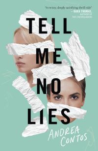 Book Cover for Tell Me No Lies by Andrea Contos