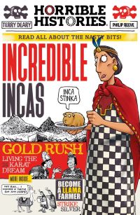 Book Cover for Incredible Incas by Terry Deary