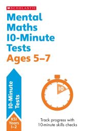 Book Cover for Mental Maths 10-Minute Tests Ages 5-7 by Paul Hollin