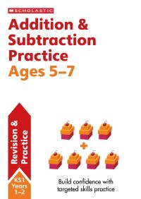 Book Cover for Addition & Subtraction Practice Ages 5-7 by Paul Hollin