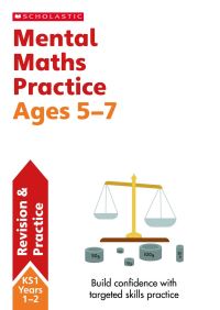 Book Cover for Mental Maths Practice Ages 5-7 by Paul Hollin