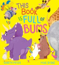 Book Cover for This Book Is Full of Bums by Gareth Peter