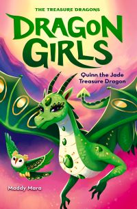 Book Cover for Quinn the Jade Treasure Dragon by Maddy Mara