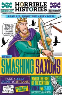 Book Cover for Smashing Saxons by Terry Deary