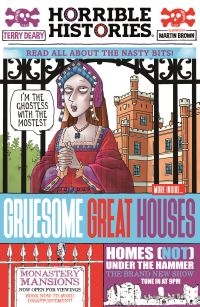 Book Cover for Gruesome Great Houses by Terry Deary