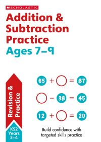 Book Cover for Addition & Subtraction Practice Ages 7-9 by Paul Hollin