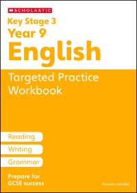 Book Cover for KS3 Year 8 English Targeted Practice Workbook With Answers by Annabel Wall